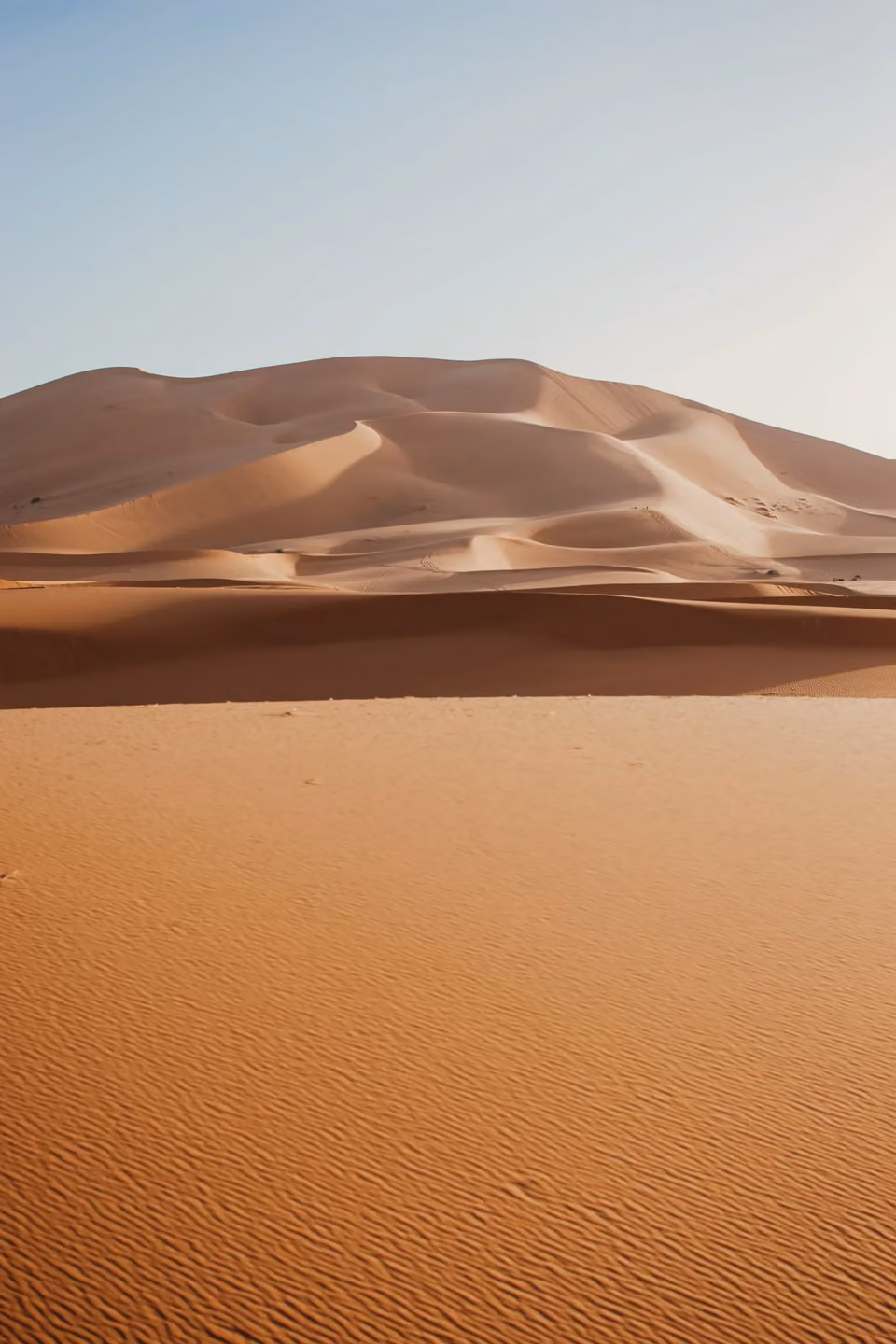 Dunas vírgenes del Sahara