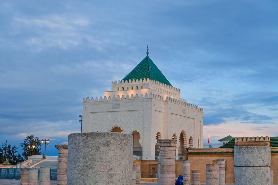 The elegant capital of Morocco
