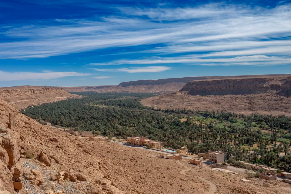 El oasis más espectacular del Sahara marroquí