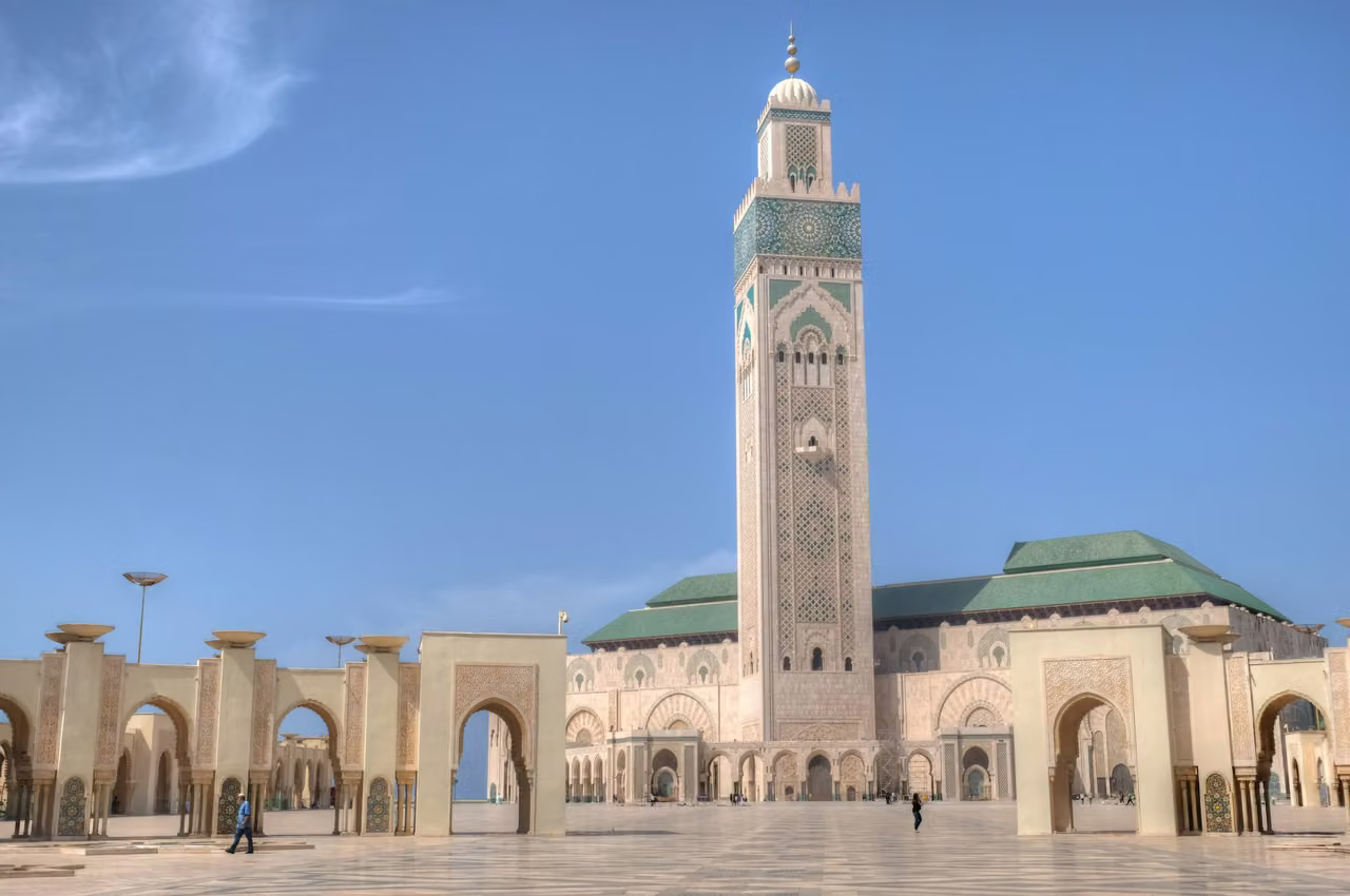 Casablanca · Mezquita Hassan II · Rabat