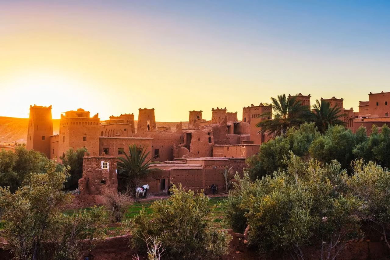 Aït Ben Haddou · Tizi n'Tichka · Marrakech